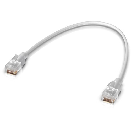Ubiquiti UniFi Etherlighting Patch Cable (5.9", White, 24-Pack)