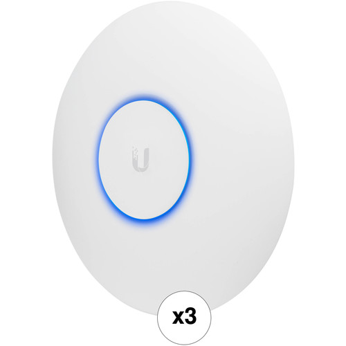Ubiquiti UAP-AC-PRO UniFi Access Point Enterprise Wi-Fi System (3-Pack)