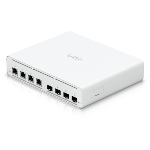 Ubiquiti UISP Switch Plus 4-Port 2.5G PoE Compliant Indoor/Outdoor Managed Switch