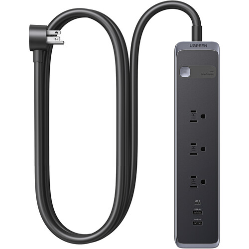 UGREEN 3-Outlet 30W Surge Protector