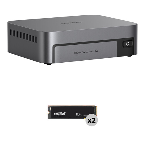 UGREEN 4TB NASync DXP480T 4-Bay NAS Enclosure Kit (2 x 2TB)