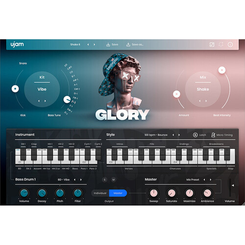 Ujam Beatmaker GLORY Trap? Pop? Both! Audio Software