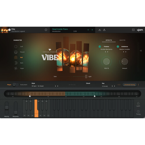 Ujam Virtual Pianist VIBE Virtual Instrument Plug-In