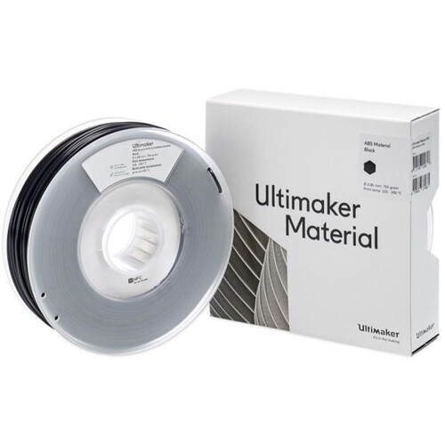 UltiMaker 2.8mm ABS Filament (0.75kg, Black)