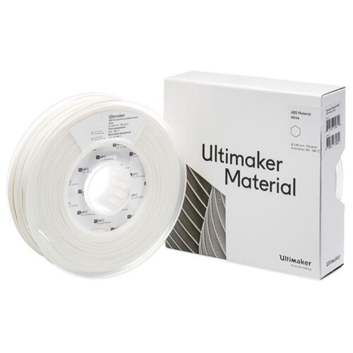 UltiMaker 2.8mm ABS Filament (0.75kg, White)