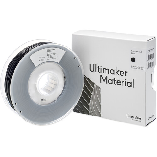UltiMaker 2.85mm Nylon Filament (750g, Black)