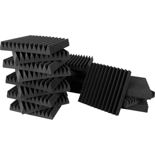 Ultimate Support Studio Bundle I Pack of Acoustic Foam Wedges (18 Pieces)