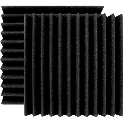 Ultimate Acoustics 12 x 12 x 2" Wedge-Style Acoustic Panels (Pair)