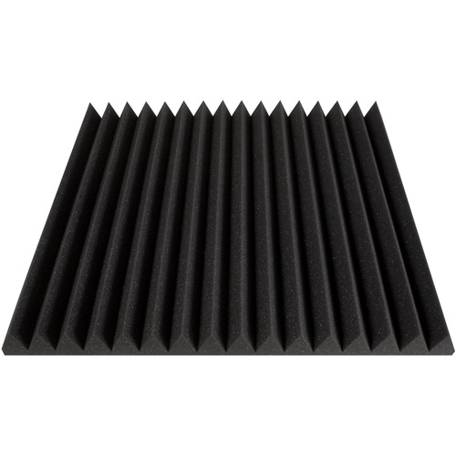 Ultimate Support Wedge Absorption Panel,  24x48x2" (Charcoal) 12-Pack