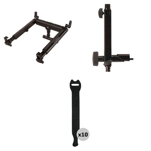 Ultimate Support Universal Laptop & DJ Stand Kit for X-Style Keyboard Stands