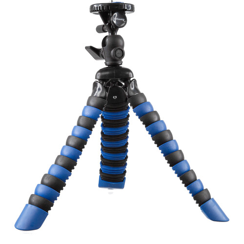 Ultimaxx 12" Gripster Flexible Tripod with Ball Head (Blue)