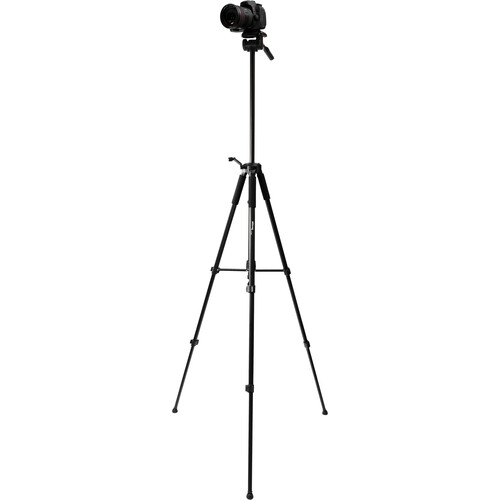 Ultimaxx UM-TR75BK 75" Aluminum Tripod with 3-Way Pan Head and Quick Release (Black)