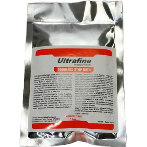 Ultrafine Chemistry Black and White Odorless Stop Bath Powder (To Make 1 gal)