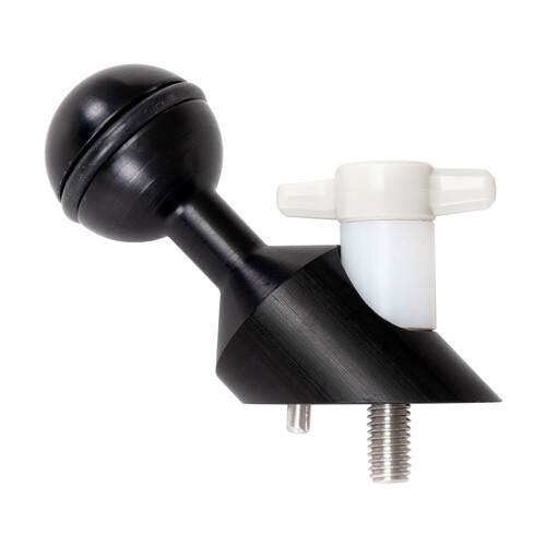 Ultralight AD-IN Ball Adapter with Mounting Screw & Thick Washer for Inon Strobes