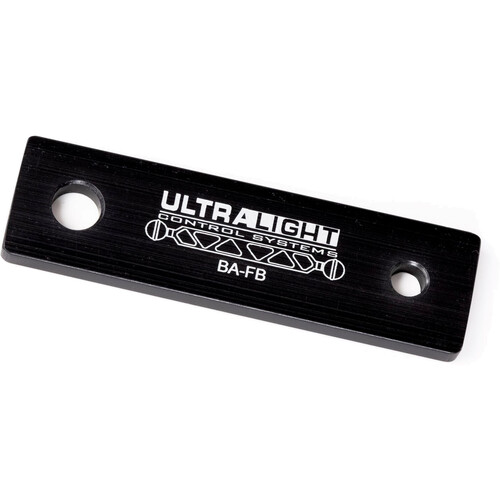 Ultralight Accessory Plate with 1/4" & 3/8" Holes