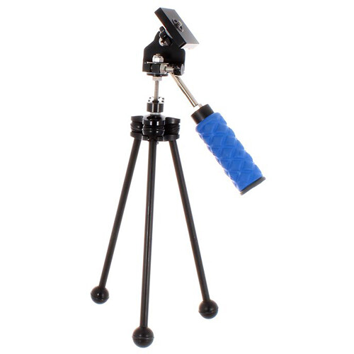 Ultralight TPK-MBA-06 Medium 6" Leg Tripod Package Using AC-TRI with Ball Mount