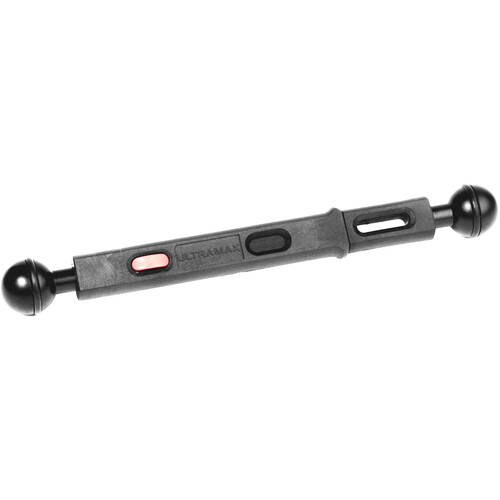 ULTRAMAX Extendable/Detachable Double Ball Mount Arm (8-10")
