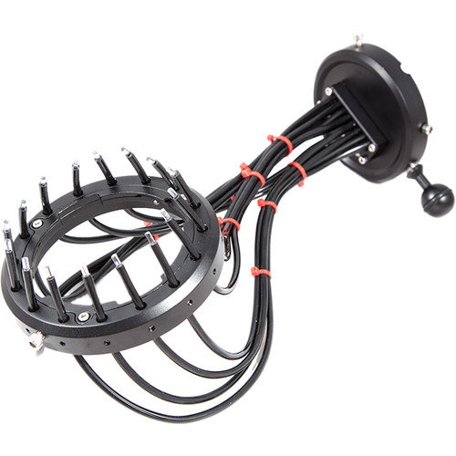ULTRAMAX Fiber-Optic Ring Flash Head Kit for Select Strobes and Aquatica Housing with Mini Macro Port