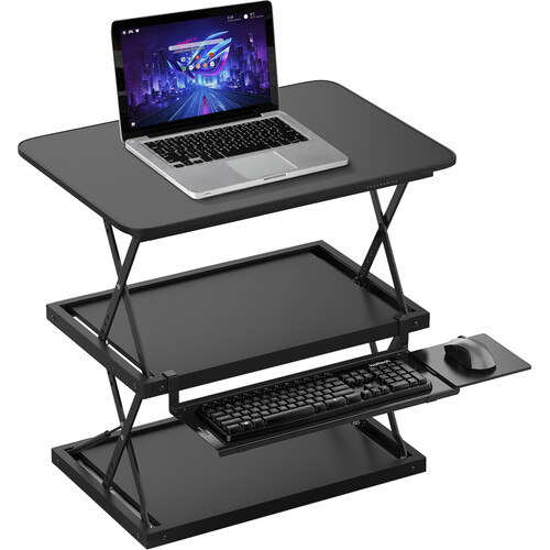 Uncaged Ergonomics CHANGEdesk Height-Adjustable Standing Desk Converter