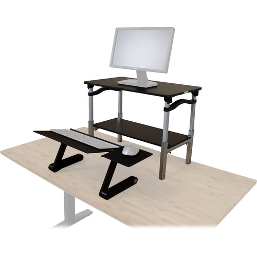 Uncaged Ergonomics Lift Standing Desk Converter (Black)