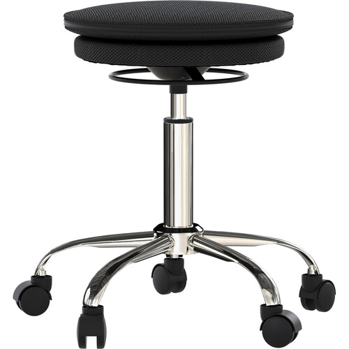 Uncaged Ergonomics Wobble Stool Air Rolling Balance Chair (Black)