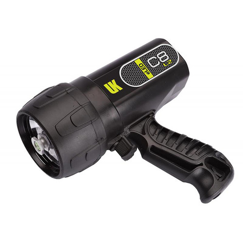 Underwater Kinetics C8 eLED L2 Dive Light (Black, Batteries Included)