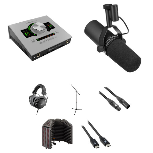 Universal Audio Apollo Twin X DUO Gen 2 Thunderbolt 3 Audio Interface with Voiceover Kit