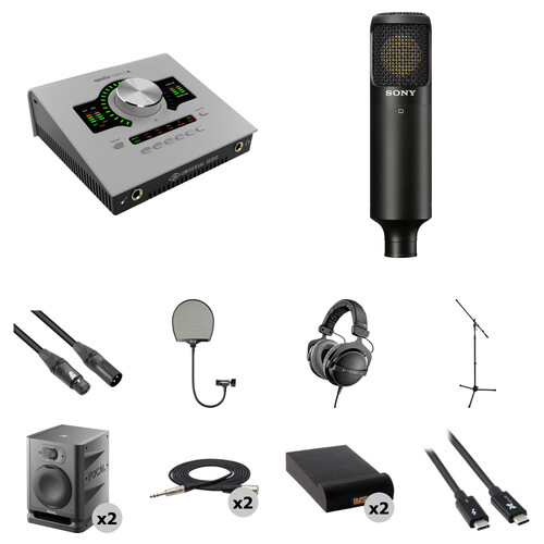 Universal Audio Apollo Twin X DUO Gen 2 Thunderbolt 3 Audio Interface with Home Studio Kit
