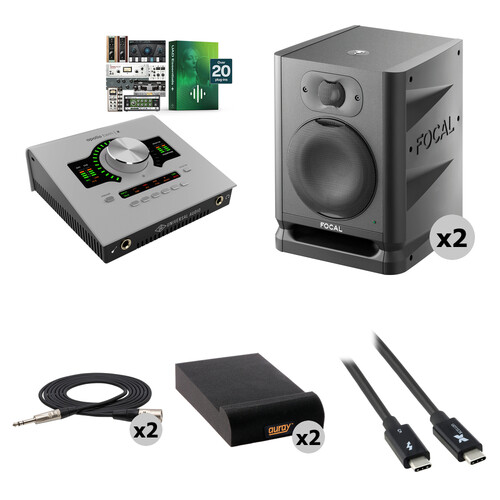 Universal Audio Apollo Twin X QUAD Gen 2 Thunderbolt 3 Audio Interface with Mixing Kit