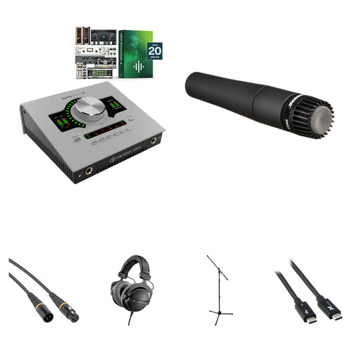 Universal Audio Apollo Twin X QUAD Gen 2 Thunderbolt 3 Audio Interface with Guitar Recording Kit