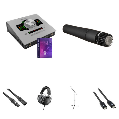 Universal Audio Apollo Twin X QUAD Gen 2 Thunderbolt 3 Audio Interface with Guitar Recording Kit