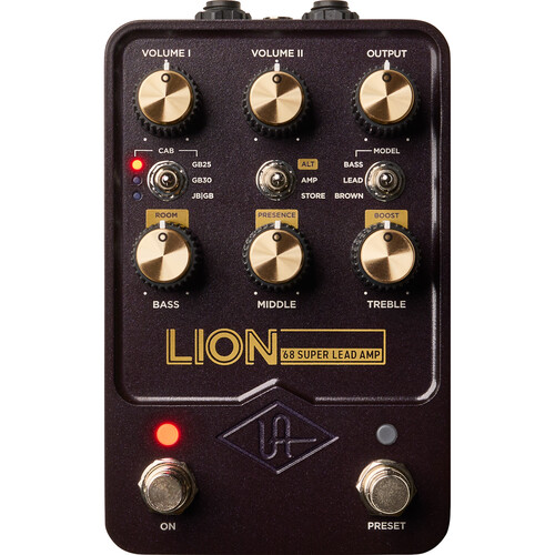 Universal Audio Lion '68 Super Lead Amp Guitar Pedal