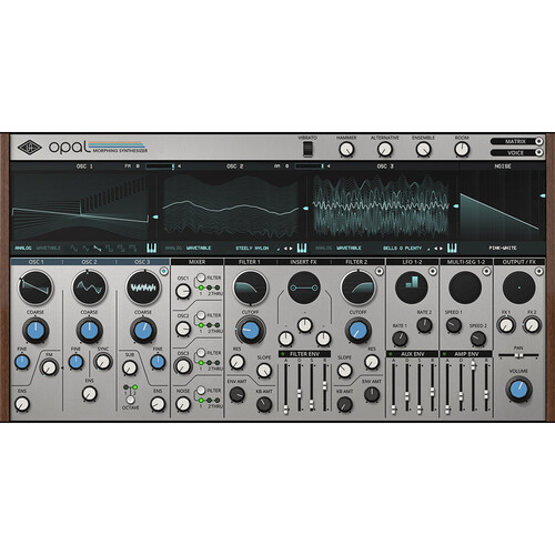 Universal Audio Opal Morphing Synthesizer Plug-In Instrument