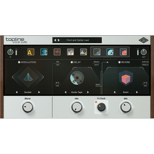 Universal Audio Topline Vocal Suite Audio Plug-In