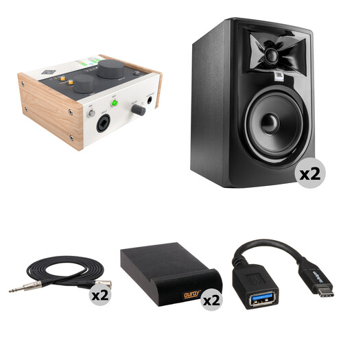 Universal Audio Volt 176 Portable 1x2 USB-C Audio/MIDI Interface with Mixing Kit
