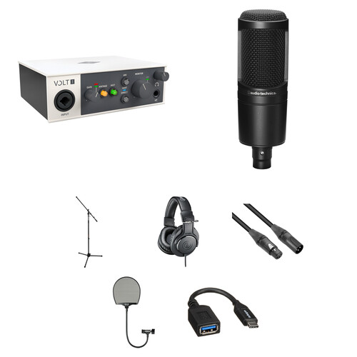 Universal Audio Volt 1 USB-C Audio/MIDI Interface with Songwriting Kit