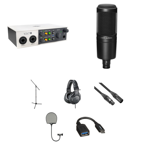 Universal Audio Volt 2 USB-C Audio/MIDI Interface with Songwriting Kit