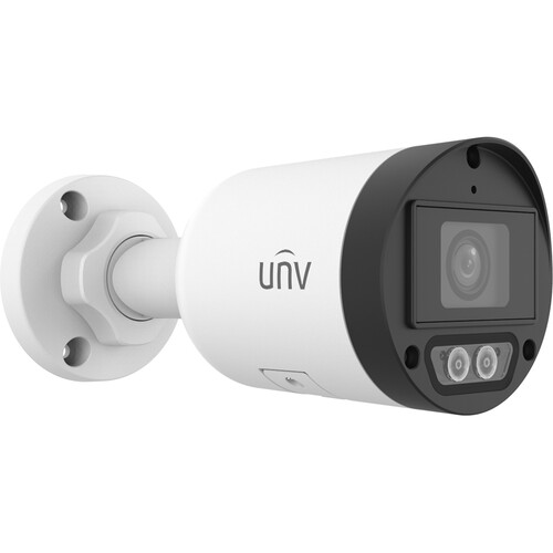 Uniview 4MP Dual Light Fixed Mini Bullet, 2.8mm, Built-in Mic