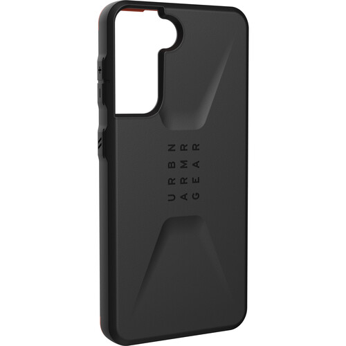Urban Armor Gear Civilian Smartphone Case for Samsung S21 5G (Black)