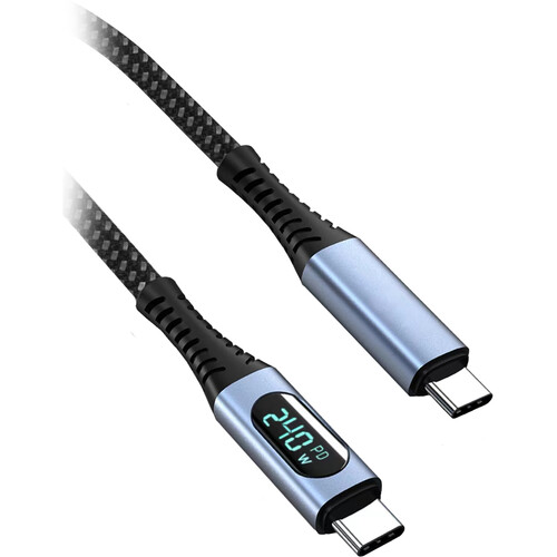 Urban Factory 240W LEDEE USB4 USB-C Cable (5')