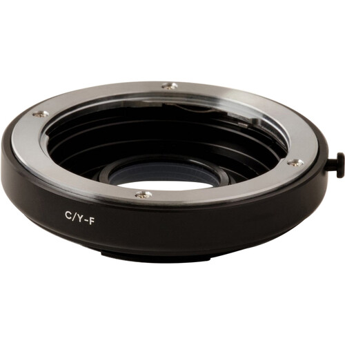 Urth Manual Lens Mount Adapter for Contax/Yashica Lens to Nikon F-Mount Camera Body with Optical Element
