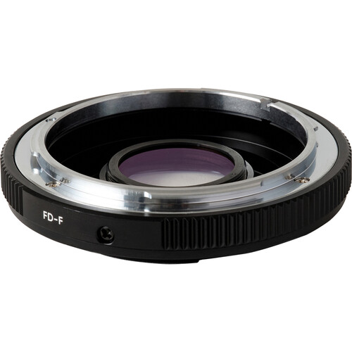 Urth Manual Lens Mount Adapter for Canon FD Lens to Nikon F-Mount Camera Body with Optical Element