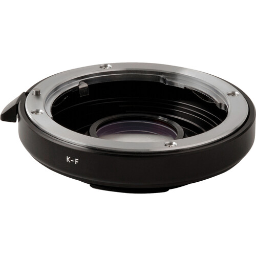 Urth Manual Lens Mount Adapter for Pentax K Lens to Nikon F-Mount Camera Body with Optical Element