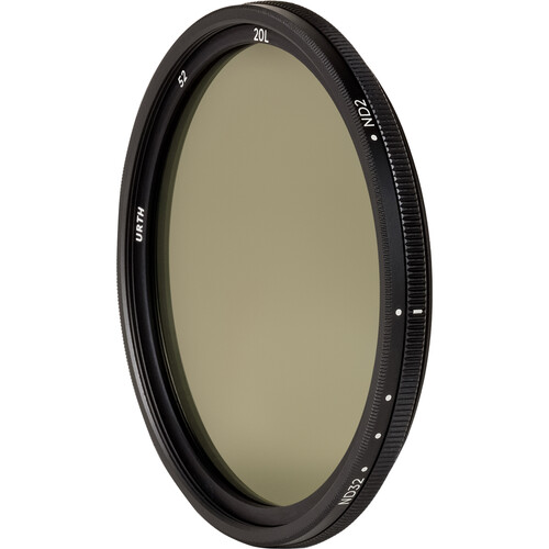 Urth Variable ND Lens Filter Plus+ (52mm, 1 to 5-Stop)