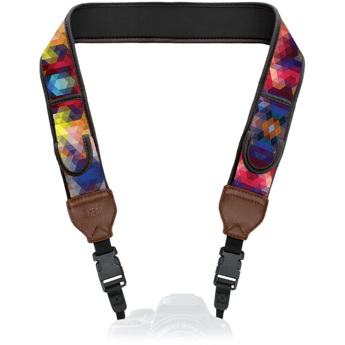USA GEAR TrueSHOT Camera Neck Strap (Geometric)