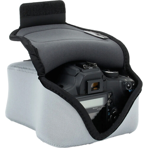 USA GEAR Neoprene DSLR FlexARMOR Case (Medium, Gray)