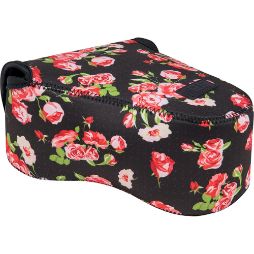 USA GEAR Neoprene DSLR FlexARMOR Case (Large, Floral)