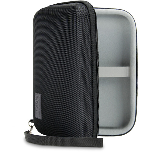 USA GEAR 7.5" Hard Shell Electronic Organizer/Travel GPS Case (Black)
