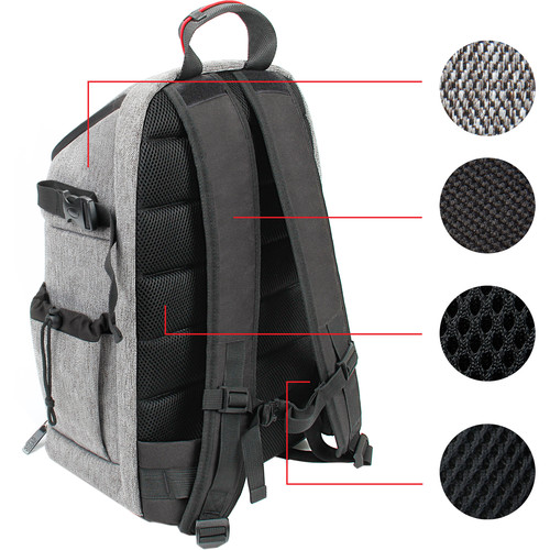 USA GEAR USA Gear U Series Camera Backpack (Gray)