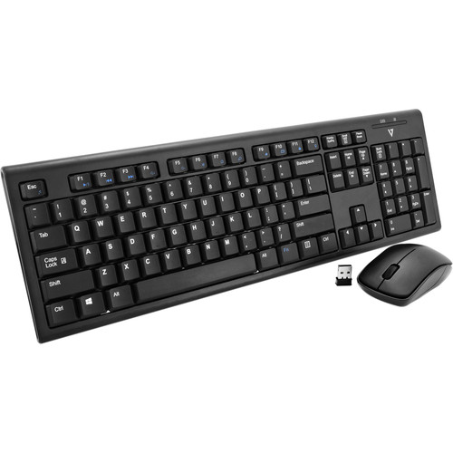 V7 Wireless Keyboard and Mouse Combo